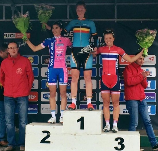 Elisa Balsamo seconda alla Gand Wevelgem