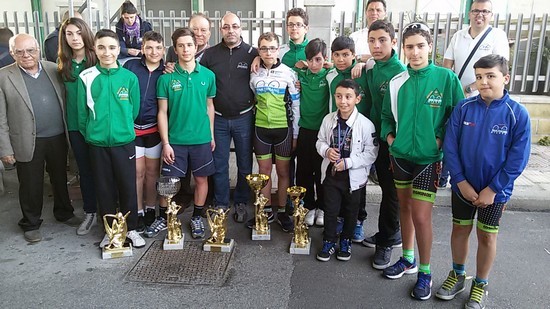 Il Team Toscano Giarre in evidenza con gli Esordienti