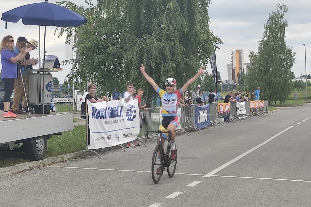 Nicolas Gojkovic del Team Giorgi ha vinto in Croazia