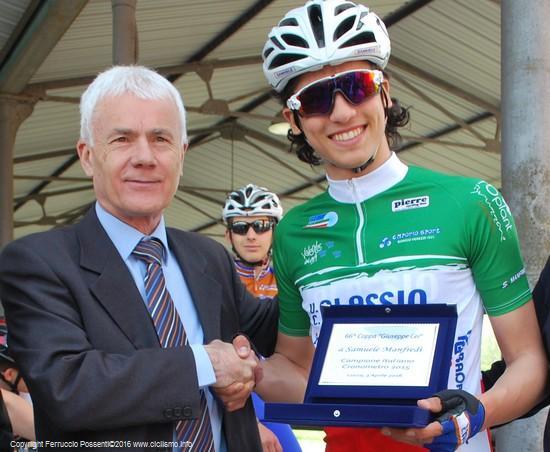 Samuele Manfredi al Romagnano nel 2017